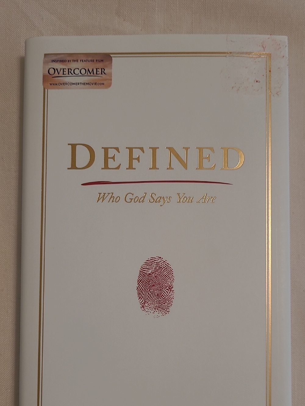 Defined: Who God Says You Are - White & Gold Hardcover